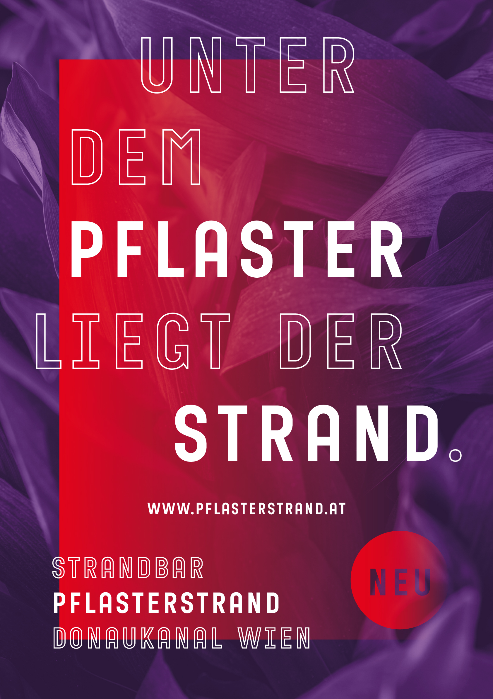Unter dem Pflaster liegt der Strand.